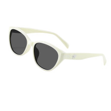 Moderne ontwerperszonnebril met frame en praktische lens met-3