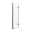 Living And Home 180 Degree Rotation 2-Section Hinged Over Bath Shower Screen 4