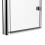 Living And Home 180 Degree Rotation 2-Section Hinged Over Bath Shower Screen 6