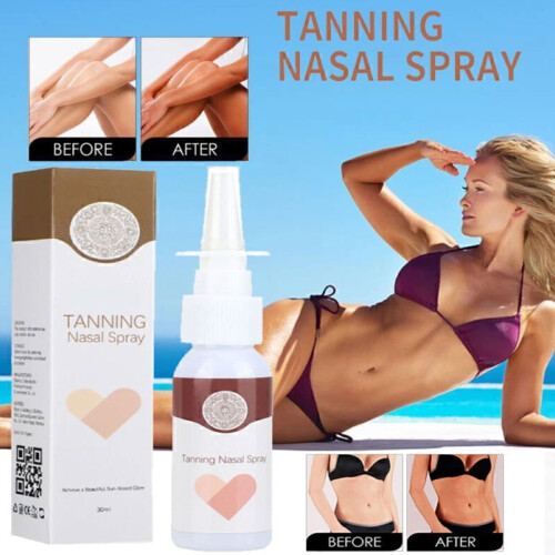 Black Aid Spray Deep Sunless Quick Self Tanner Mist Dark Bronzer Fast Tan 2