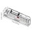 2X Lifting Shower Shelf Rectangle Detachable Storage Tray Rack Plastic Holder Kitchen Bathroom Accessories(25mm) 7