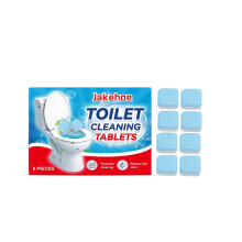 Toilet cleaning tablets remove toilet odors and stains; regular maintenance for a clean and shiny finish; automatic cleaner.