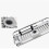 2X Lifting Shower Shelf Rectangle Detachable Storage Tray Rack Plastic Holder Kitchen Bathroom Accessories(25mm) 2