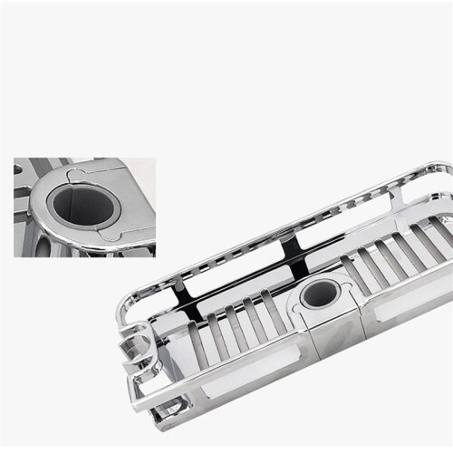 2X Lifting Shower Shelf Rectangle Detachable Storage Tray Rack Plastic Holder Kitchen Bathroom Accessories(25mm) 1