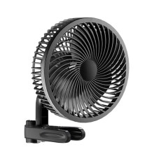 Grow Tent Clip Fan 6In with Redesigned Long-Life EC Motor,10 Dynamic Wind Speeds,for Hydroponics Circulation Cooling(EU)