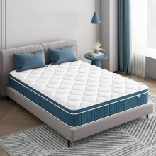 6ft Super King Hybrid Memory Foam & Spring Mattress