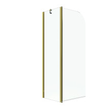 2-Section 180°Pivot Over Bath Shower Screen