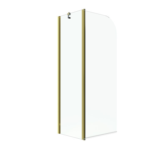 Living And Home 2-Section 180°Pivot Over Bath Shower Screen