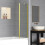 Living And Home 2-Section 180°Pivot Over Bath Shower Screen 4