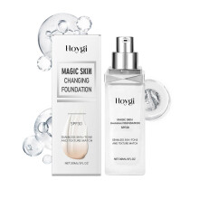 Warm makeup liquid foundation light setting moisturizing brightening matte clear oily dry skin