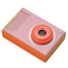 (Pink, Multicolor) Y2 2.4 Inch HD Dual Lens Digital Camera Video Recording 4X Zoom Retro CCD Camera - Black
