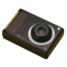 (Black, Multicolor) Y2 2.4 Inch HD Dual Lens Digital Camera Video Recording 4X Zoom Retro CCD Camera - Black