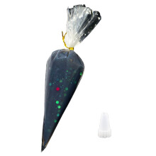 Colles crème effet cristal 50g, résine scintillante-Noir