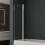 Living And Home 2-Section 180°Pivot Over Bath Shower Screen 2