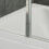 Living And Home 2-Section 180°Pivot Over Bath Shower Screen 6