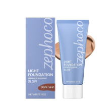 Dark skin long-lasting concealer foundation natural clear luster light modify skin color concealer foundation 60g