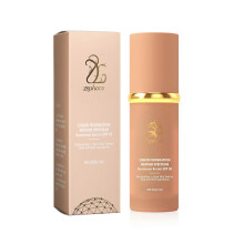 Moisturizing protective liquid foundation light moisturizing glossy matte clear and adheres to the makeup without taking off 1