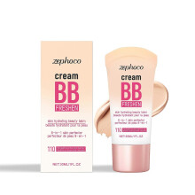(02) Brightening concealer BB cream light moisturizing brightening skin matte clear oily skin dry skin suitable for dark skin 30ml