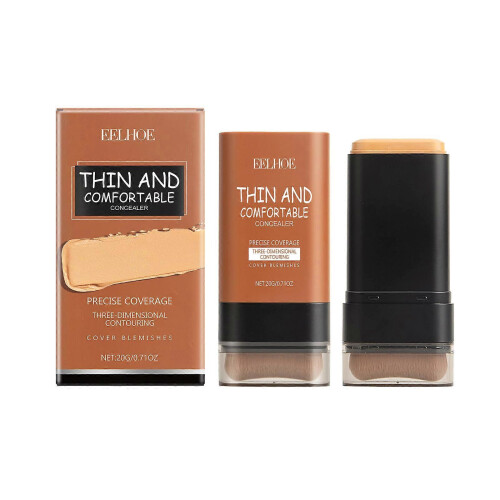 Light and transparent concealer foundation stick, liquid foundation is not easy to remove, moisturizing, natural and refreshing 2