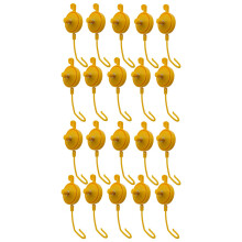 Plant Yoyo Grow Hanger with Stopper, Adjustable Indoor Plant Support Yo Yo (Pack of 20)