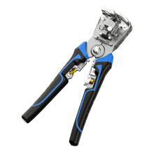 Automatische draadstripper-krimptang voor 0,2-10 mm²-Blauw