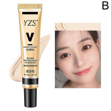 (Ivory white) Long Lasting Foundation Cream Deep Dark Circles Marks Cover Spots Moisturize