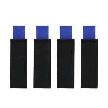 Elastische spoelafdekking Visserijrolbeschermingen Riem-Blauwe M