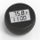(Black) Bath Thermometer with Timer Alarm, Floating Design 8