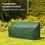 3 Seater Bench Cover - Green 2