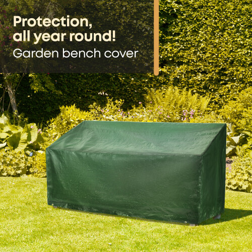 3 Seater Bench Cover - Green 1