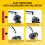 (【Basic Model】Multi-functional kitchen and bathroom) Plumbing Basin Wrench Set for Bathroom Repair 1