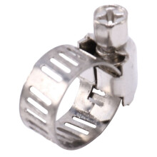 80 Pcs Stainless Steel Adjustable Car Fuel Hose Clamp Pipe Sealing Clip 6-12 mm