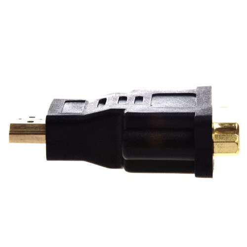5X DVI 24 +1 (DVI-D) Buchse auf  Stecker Adapter