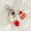 (01) Bowknot Keychain - Plastic Key Holder for Home Decor 3