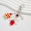 (01) Bowknot Keychain - Plastic Key Holder for Home Decor 4