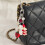 (01) Bowknot Keychain - Plastic Key Holder for Home Decor 5