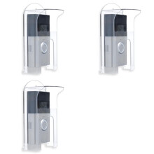 3X Transparent Plastic Doorbell Rain Cover Suitable for Ring Models Doorbell Waterproof Protector Shield Video Doorbells