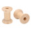 20Pcs Wooden Empty Thread Spools Natural Color 29Mm X23Mm 1