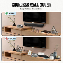 Soundbar-Wandhalterung - Universelle Soundbar-Halterung & Soundbar-Regal für , für , für , für , für