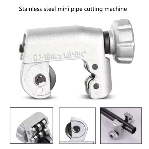 Steel Pipe Cutting Tool Metal Plastic Brass Cutter Tool,Multi-Functional Card Sleeve Cutting Machine Kit 2