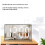 LED Mirror Alarm Clock Digital Snooze Table Clock Wake  Light  Temperature Display Home Decoration Clock Red 5