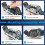 2 in 1 Cordless Mini Circular Saw & Angle Grinder - Brushless Motor 9