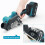 2 in 1 Cordless Mini Circular Saw & Angle Grinder - Brushless Motor 5