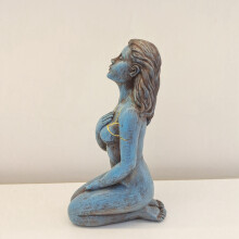Self-Love Healing Sculpture -Border New Healing Goddess Hope to Harvest Home Resin Decorative Ornaments