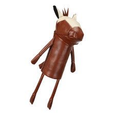 Couvre-chef en bois pour golfeurs, couverture de-Marron foncé