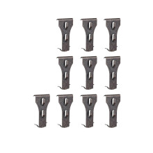 Baksteenhaken zonder boren, 10 stuks, ophangclips voor buiten, geschikt voor bakstenen met een hoogte van 60-70 mm.