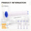 5 Piece Hand Shower Filter Core Bathroom Bathtub Shower Filter Core Water Purifier 7