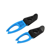Supports de canne à pêche, Clip à dégagement rapide-Noir et bleu