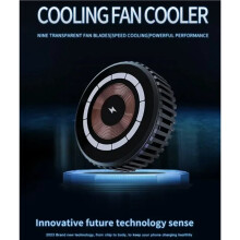 2X Magnetic Wireless Charger Phone Cooling Fan for 16 15 14 13 12 Pro Max Cellphone Radiator Cooler