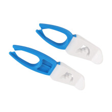 Hengelhouder voor stabiele hengelpositionering bij-Wit en blauw